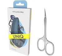 STALEKS PRO Professional Cuticle Scissors - UNIQ Asymmetric - Pack of 1 - Model SQ-20/4