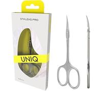 STALEKS PRO Professional Cuticle Scissors - UNIQ Ballerina - Pack of 1 - Model SQ-10/4