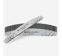 STALEKS PRO Professional Mineral Nail File 100 and 180 Grit - for Manicure and Pedicure, Ideal for Natural and Artificial Nails, Single Use, Set of 25 Pieces - Staleks Expert (150/240 Grit)