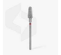 STALEKS PRO Tungsten Carbide Nail Drill Bit 6x14mm Expert Conical Shape (Fine Grit)