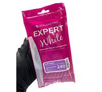 Staleks White Disposable Files for Crescent Nail File - 240 grit 30 pcs in a Pack