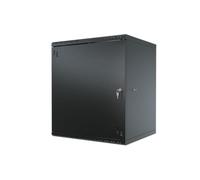 Stalflex 12U Wall Mount Server Cabinet - Network Rack Enclosure with Lockable Door - Network Cabinet 450mm Depth for 19” IT Equipment and A/V Devices - Server Rack Enclosure