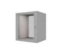 Stalflex Server Rack Data Cabinet STANDARD 19 Inch 12U 450mm - Heavy Duty Steel - Network Equipment Rack & Cabinet - Server Cabinet compatible with Rack Shelf and Rack Rails - Glass Door