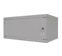Stalflex 19 Inch Rack 4U 350mm Grey Metal Door Cabinet