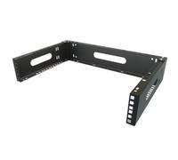 Stalflex 19 Inch Rack Bracket 2U Front 4U Top Bottom Wall Mount Powder Coated Steel Black