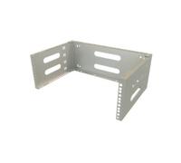 Stalflex 19 Inch Rack Bracket 4U Front 4U Top Bottom Wall Mount Powder Coated Steel Grey
