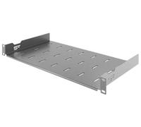Stalflex 1U 19 Inch Rack Mount Shelf 250mm Deep Zinc With Fixings