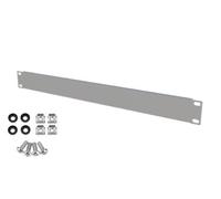 Stalflex 1U Grey 19 Inch Rack Blanking Panel Cover For Wall And Floor Cabinets Ventilated Steel