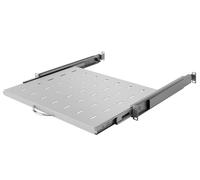 Stalflex 1U Server Rack Shelf - 19 Inch Pull-out Vented Mounted Shelves for Excellent Air Condition - Cantilever Wall Rack - Universal for All Network Cabinets, Racks & Shelves - Cabinet Shelf
