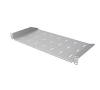 Stalflex 1U Server Rack Shelf - 19 Inch Vented Mounted Shelves for Excellent Air Condition - Cantilever Wall Rack - Universal for All Network Cabinets, Racks & Shelves - Cabinet Shelf