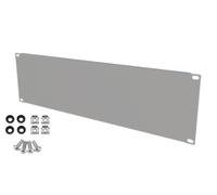 Stalflex 3U Grey 19 Inch Rack Blanking Panel Cover For Wall And Floor Cabinets Ventilated Steel