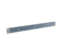 Stalflex 3U Zinc 10 Inch Open Rack Voltage Distribution Panel For Wall And Floor Cabinets