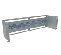 Stalflex 3U Zinc 19 Inch Open 110mm Deep Rack Voltage Distribution Panel For Wall And Floor Cabinets