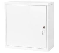 Stalflex 400X400X160 White Steel Surface-Mount Wall Enclosure For Indoor Installations