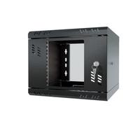 Stalflex Server Rack Data Cabinet STANDARD 10 Inch 4U 300mm - Heavy Duty Steel - Network Equipment Rack & Cabinet - Server Cabinet compatible with Rack Shelf and Rack Rails - Glass Door