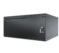 Stalflex Server Rack & Cabinet - 19 Inch 4U 450mm Heavy Duty Steel - Compatible with Rack Shelf and Rails - Metal Door