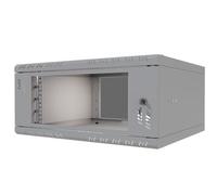 Stalflex 4U Wall Mount Server Cabinet - Network Rack Enclosure with Lockable Door - Network Cabinet 450mm Depth for 19” IT Equipment and A/V Devices - Server Rack Enclosure