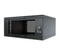 Stalflex 4U Wall Mount Server Cabinet - Network Rack Enclosure with Lockable Door - Network Cabinet 450mm Depth for 19” IT Equipment and A/V Devices - Server Rack Enclosure
