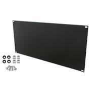 Stalflex 5U Black 19 Inch Rack Blanking Panel Cover For Wall And Floor Cabinets Ventilated Steel