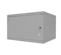 Stalflex Server Rack & Cabinet - 19 Inch 6U 450mm - Heavy Duty Steel - Compatible with Rack Shelf and Rails - Metal Door