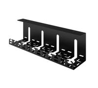 Stalflex Black Under-Desk Cable Organiser 40Cm Udco-40-B