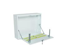 Stalflex CCTV Cabinet 19 inch 3U 180mm - Network Cabinet Made of Heavy Duty Metal - computer & server racks - Wall Mount Rack with Lockable Enclosure