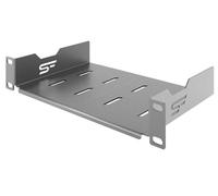 Stalflex Server Rack Shelf 10 inch 1U 150mm - Server Rack Made of Metal - Universal Vented Rack Mount Cantilever Tray - compatible with Rack Network Cabinet and Rack Rails