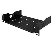 Stalflex Server Rack Shelf 10 inch 1U 150mm - Server Rack Made of Metal - Universal Vented Rack Mount Cantilever Tray - compatible with Rack Network Cabinet and Rack Rails