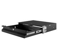Stalflex Server Rack Shelf Drawer 19 Inch 2U 320mm - Heavy Duty Steel Network Equipment Cabinet - Universal Compatible With Rack Cabinets and Rails