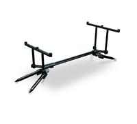 Fox International Stalker Plus Pod 3 Rod Buzzer Bars Rod Pod Black