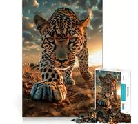 Stalking The Sunset Wild Adults Puzzles 1000 Piece Jigsaws Reason Skill Toy Slow Enjoy Exact Cut Art Collection Piece 50x75cm