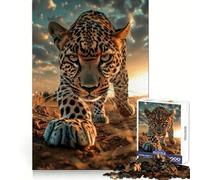 Stalking The Sunset Wild Hard Jigsaw Puzzle for Adults 1000 Pieces Boost Recall Calm Escape Tight Edge 38x52cm
