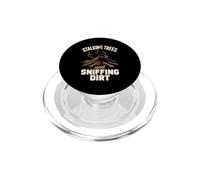 Stalking Trees And Sniffing Dirt Deer Hunter PopSockets PopGrip for MagSafe