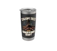 Stalking Trees and Sniffing Dirt Deer Hunter Stainless Steel Insulated Tumbler
