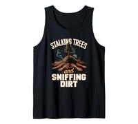 Stalking Trees and Sniffing Dirt Deer Hunter Tank Top