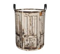 Stall Barn Door Circular single-layer laundry basket, fit for multi-functional storage in dormitories/bedrooms