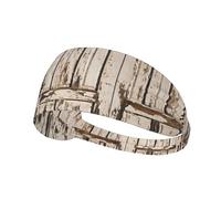 Stall Barn Door Print Sports Headbands For Men Women, Moisture Wicking Sweat Band Elastic Wide Hair Bands,For Running, Cycling, Basketball, Gym Exercise, Football