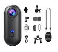 Stallion Frames Body Camera,New Stallionframes 4k Mini Handsfree Bodycam, Portable Wearable Magnetic Thumb Camera, Hd 1080p/4k Gosnap, for Cycling, Diving, Pet, ravel (Black,4K)