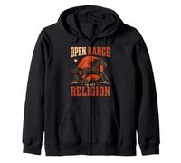 Stallion Western Horse Wild Stallion Ranch Girl Gift Zip Hoodie