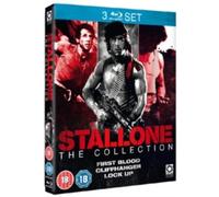 Stallone - First Blood/Cliffhanger/Lock Up - Region B Blu Ray