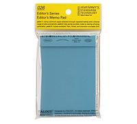 Stalogy Editor's Series Plain Adhesive Memo Pad: 2.9 in. x 4.2 in. (Blue)