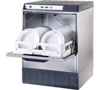 Stalwart 5000STDD Commercial Dishwasher 540 Plates/Hour 500mm Basket Gravity Drain Detergent Pump 13A Omniwash