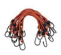 Stalwart 75-CAR1010 12" Bungee Cords-10 Pack, Orange, 12 Inch
