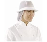 Stalwart A653-L Trilby Hat with Snood, White, Large