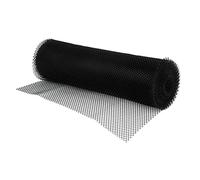 Stalwart Bar Shelf Liner Black 10 metres, Black, Size: 600(W) x 10(L)m, Anti-Microbial Liner for Gass Shelf, Speeds Up Drying Glasses, GH053