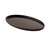 Stalwart CD166 Oval Trays, Small, Black