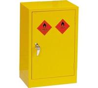 Stalwart CD998 Single Door Hazardous Substance Cabinet, 10 L