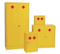 Stalwart CD999 Single Door Hazardous Substance Cabinet, 5 L