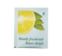 Stalwart CE231 Freshening Hand Wipe, Lemon Scented, Small (Pack of 1000)