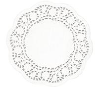 Stalwart CE990 Fiesta Paper Doily, Round, 4"